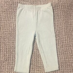 Carter's Light Gray Striped Leggings
